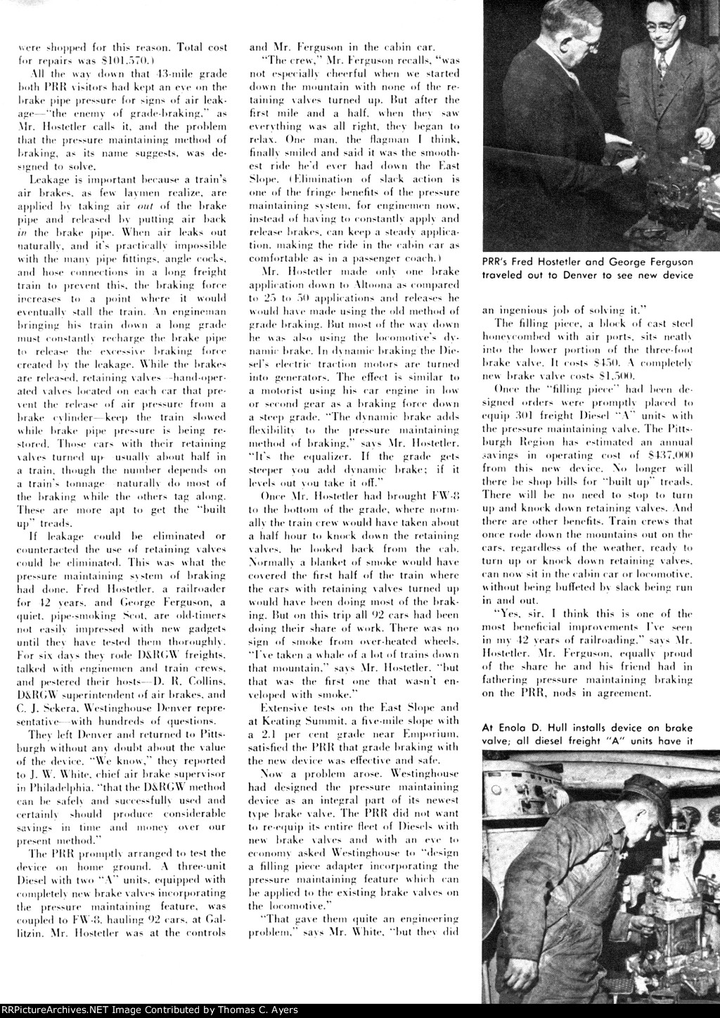 PRR "New Device 'Levels' Mountains," Page 5, 1956
